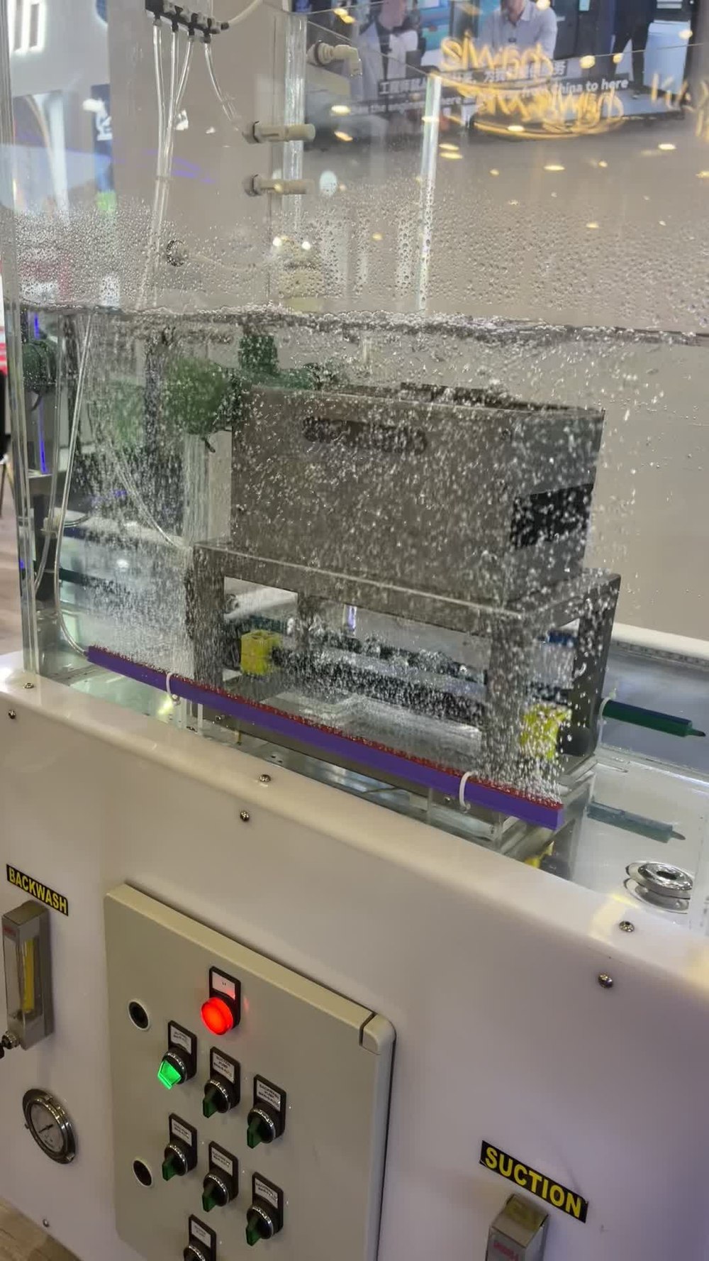 Membrane filtration equipment on display at IFAT Eurasia 2025